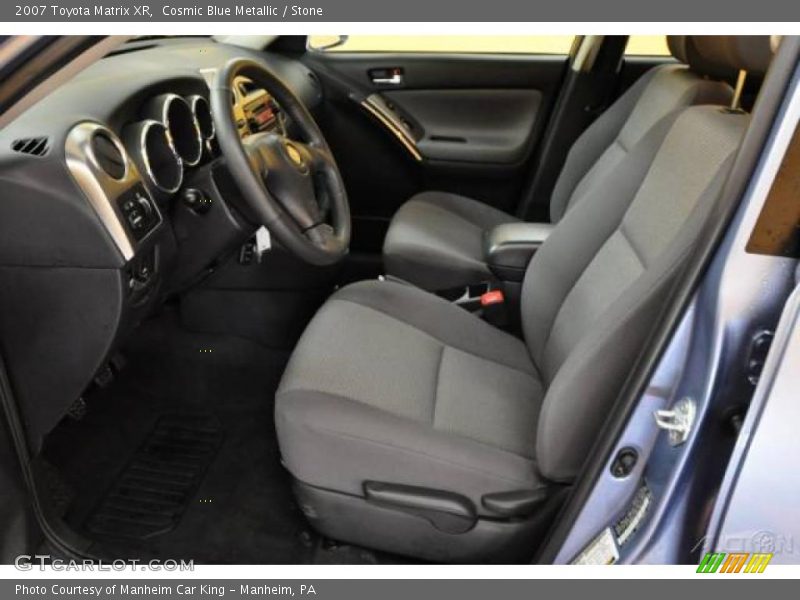Cosmic Blue Metallic / Stone 2007 Toyota Matrix XR