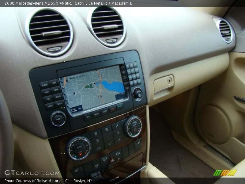 Capri Blue Metallic / Macadamia 2008 Mercedes-Benz ML 550 4Matic