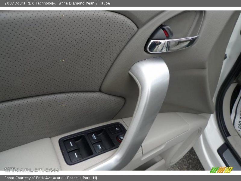 White Diamond Pearl / Taupe 2007 Acura RDX Technology