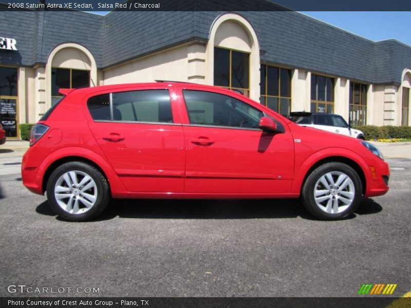 Salsa Red / Charcoal 2008 Saturn Astra XE Sedan