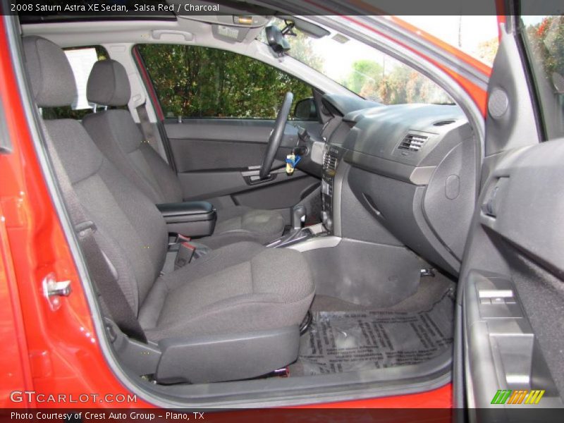 Salsa Red / Charcoal 2008 Saturn Astra XE Sedan