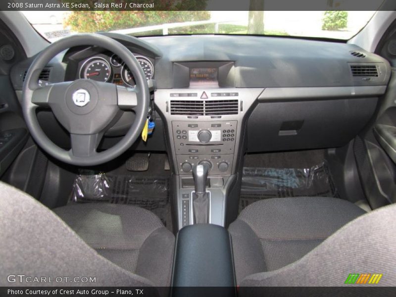 Salsa Red / Charcoal 2008 Saturn Astra XE Sedan