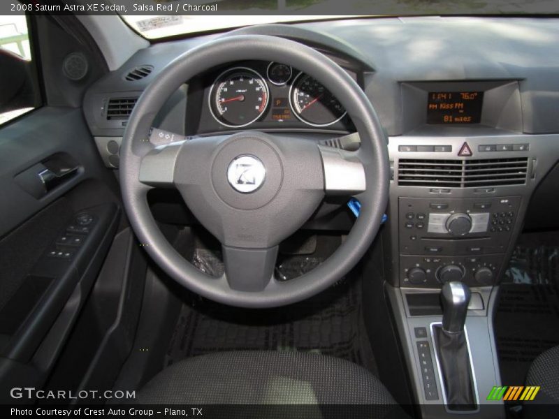 Salsa Red / Charcoal 2008 Saturn Astra XE Sedan