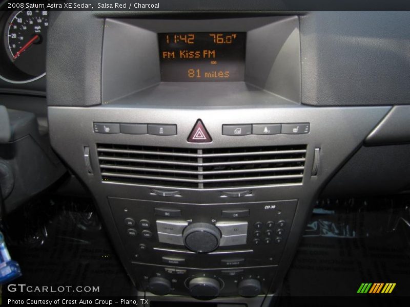 Salsa Red / Charcoal 2008 Saturn Astra XE Sedan