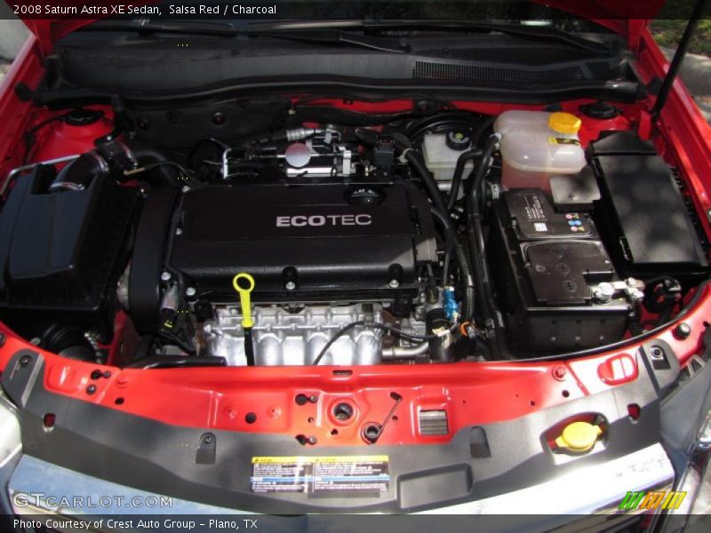 Salsa Red / Charcoal 2008 Saturn Astra XE Sedan