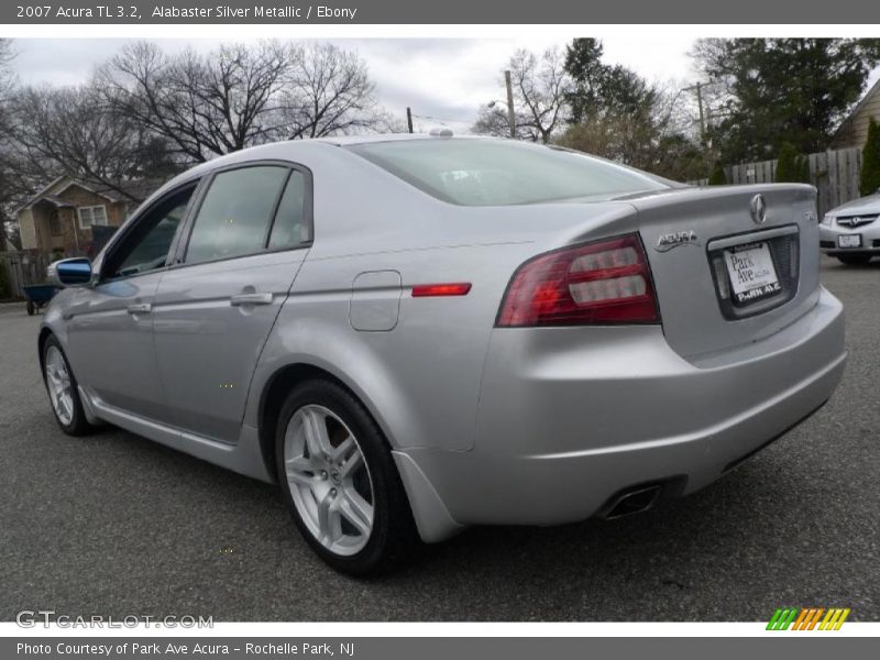 Alabaster Silver Metallic / Ebony 2007 Acura TL 3.2