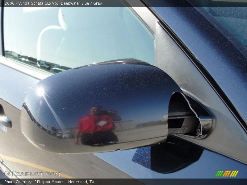 Deepwater Blue / Gray 2006 Hyundai Sonata GLS V6