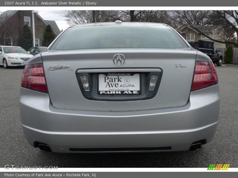 Alabaster Silver Metallic / Ebony 2007 Acura TL 3.2