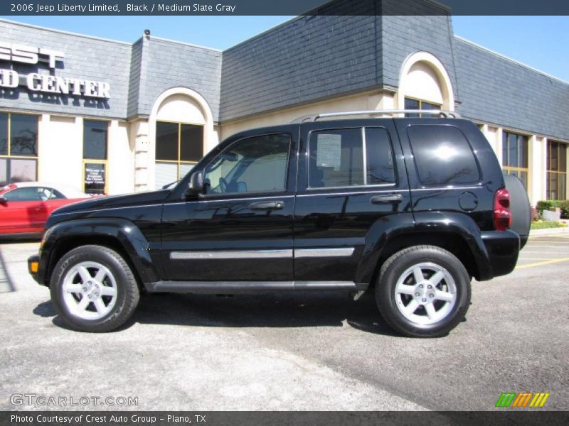 Black / Medium Slate Gray 2006 Jeep Liberty Limited
