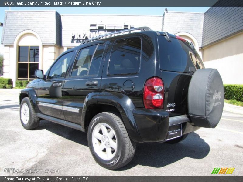 Black / Medium Slate Gray 2006 Jeep Liberty Limited