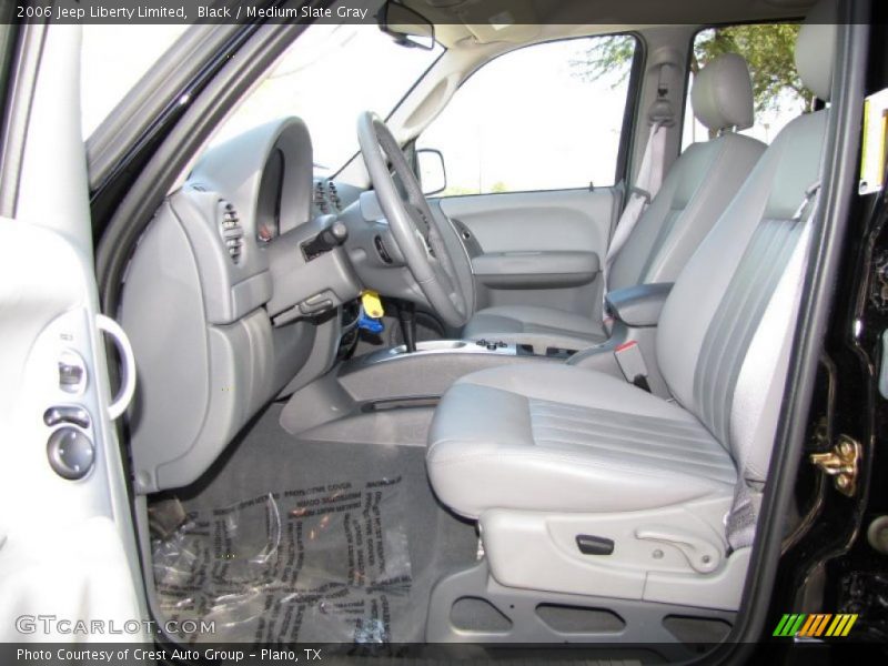 Black / Medium Slate Gray 2006 Jeep Liberty Limited