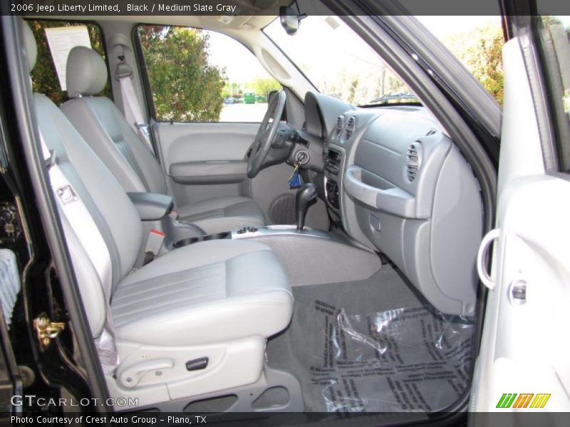 Black / Medium Slate Gray 2006 Jeep Liberty Limited