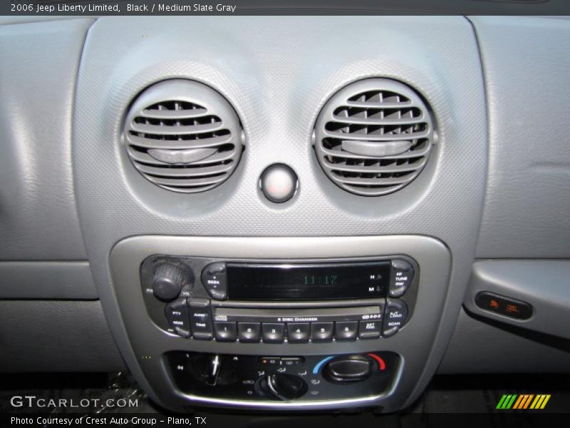 Black / Medium Slate Gray 2006 Jeep Liberty Limited