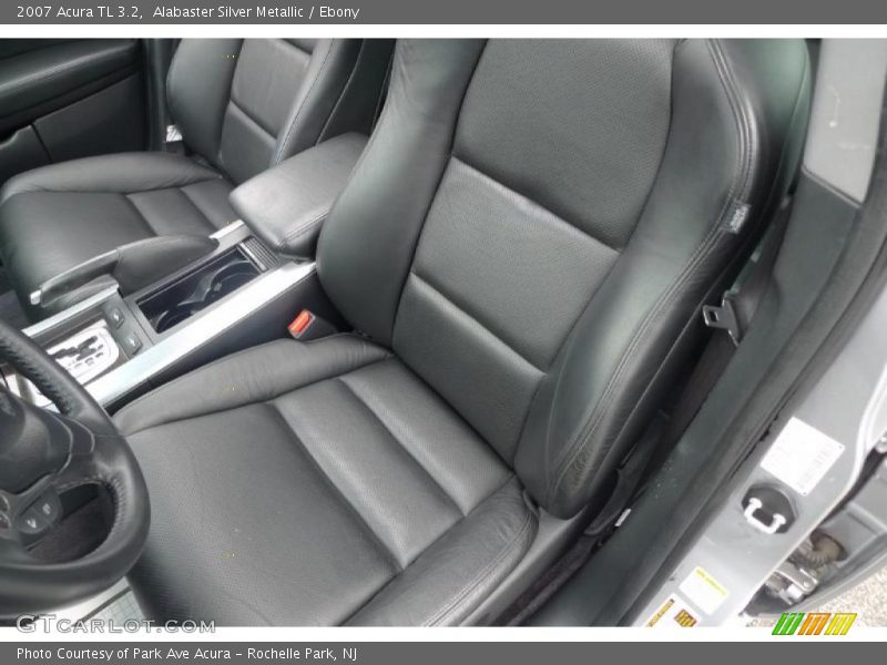 Alabaster Silver Metallic / Ebony 2007 Acura TL 3.2