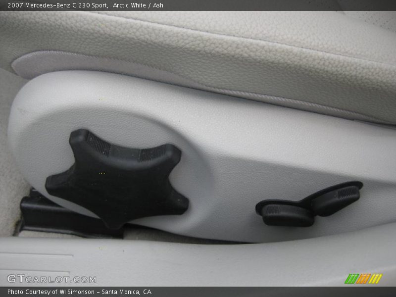 Arctic White / Ash 2007 Mercedes-Benz C 230 Sport