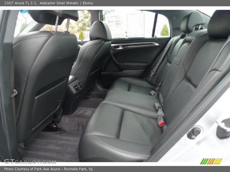 Alabaster Silver Metallic / Ebony 2007 Acura TL 3.2
