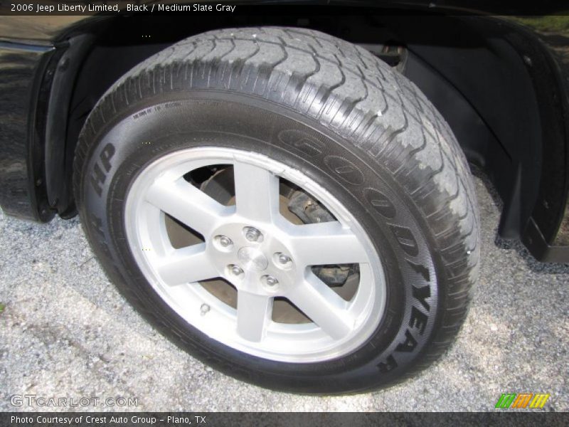 Black / Medium Slate Gray 2006 Jeep Liberty Limited