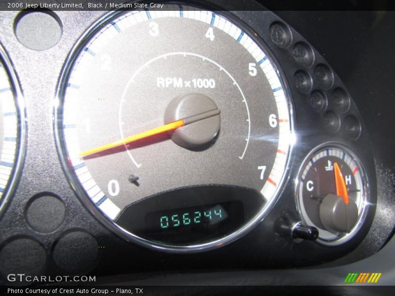 Black / Medium Slate Gray 2006 Jeep Liberty Limited