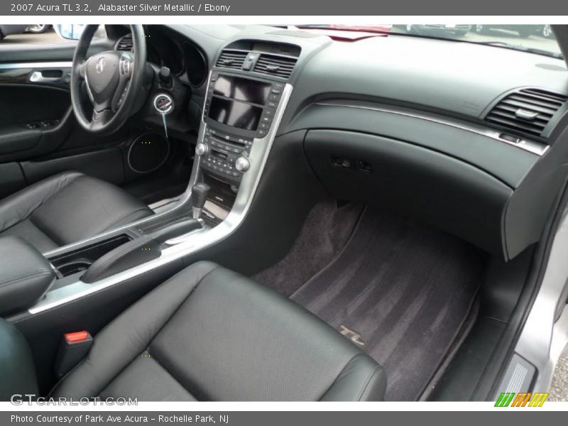 Alabaster Silver Metallic / Ebony 2007 Acura TL 3.2