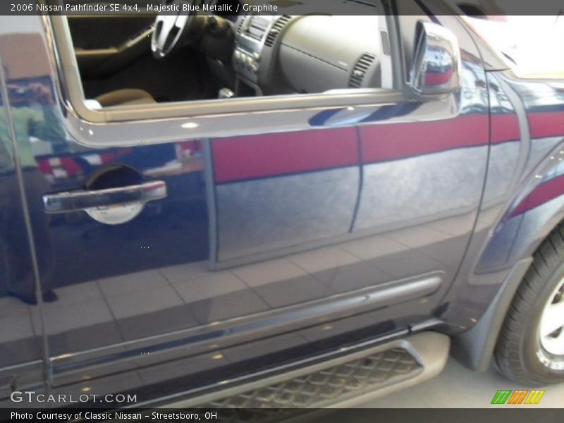 Majestic Blue Metallic / Graphite 2006 Nissan Pathfinder SE 4x4