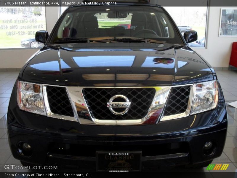 Majestic Blue Metallic / Graphite 2006 Nissan Pathfinder SE 4x4