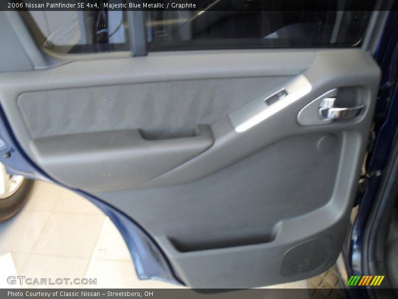 Majestic Blue Metallic / Graphite 2006 Nissan Pathfinder SE 4x4