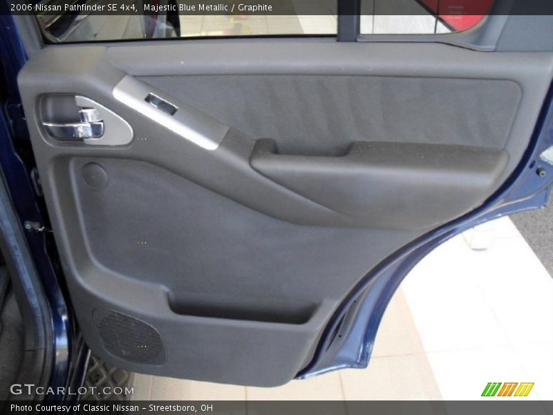 Majestic Blue Metallic / Graphite 2006 Nissan Pathfinder SE 4x4