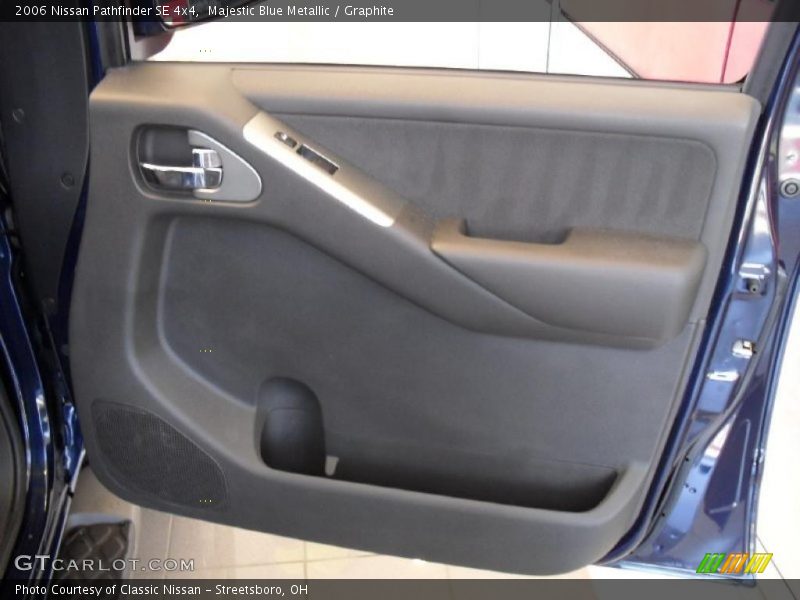 Majestic Blue Metallic / Graphite 2006 Nissan Pathfinder SE 4x4