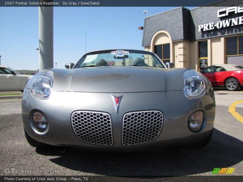 Sly Gray / Steel/Sand 2007 Pontiac Solstice Roadster