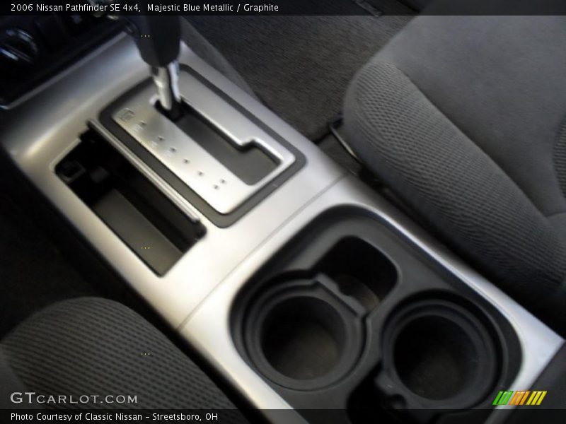 Majestic Blue Metallic / Graphite 2006 Nissan Pathfinder SE 4x4