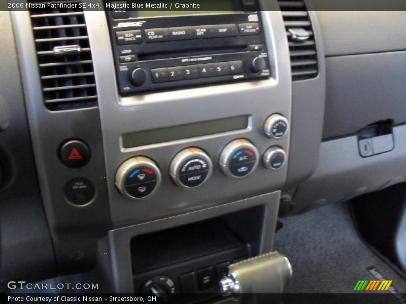 Majestic Blue Metallic / Graphite 2006 Nissan Pathfinder SE 4x4