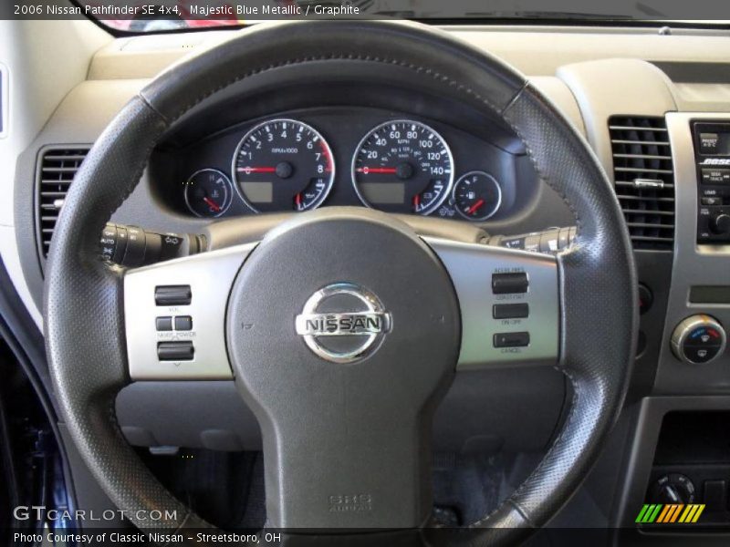 Majestic Blue Metallic / Graphite 2006 Nissan Pathfinder SE 4x4