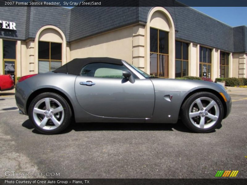 Sly Gray / Steel/Sand 2007 Pontiac Solstice Roadster