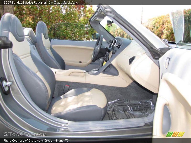 Sly Gray / Steel/Sand 2007 Pontiac Solstice Roadster