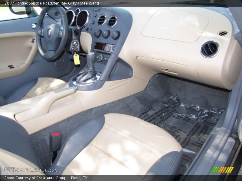 Sly Gray / Steel/Sand 2007 Pontiac Solstice Roadster