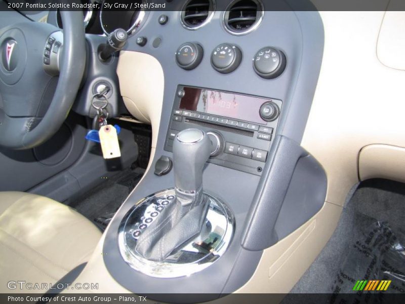 Sly Gray / Steel/Sand 2007 Pontiac Solstice Roadster