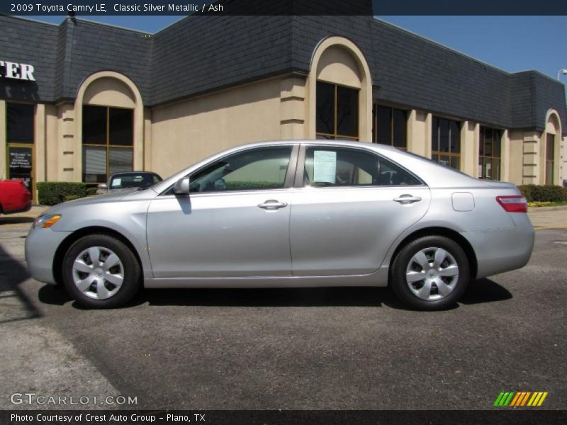 Classic Silver Metallic / Ash 2009 Toyota Camry LE