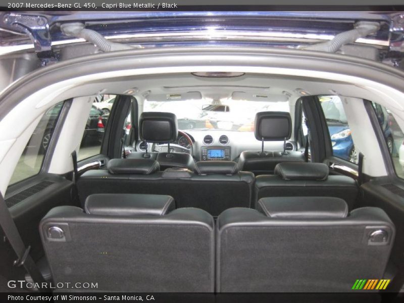 Capri Blue Metallic / Black 2007 Mercedes-Benz GL 450