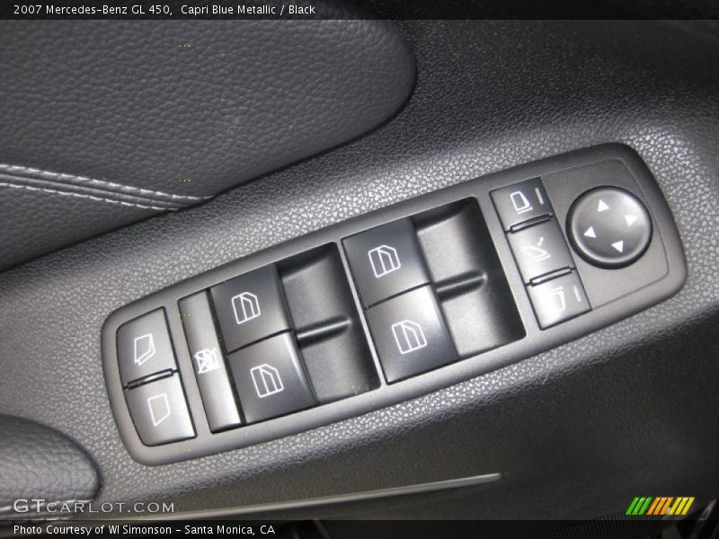 Capri Blue Metallic / Black 2007 Mercedes-Benz GL 450