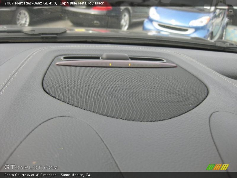 Capri Blue Metallic / Black 2007 Mercedes-Benz GL 450