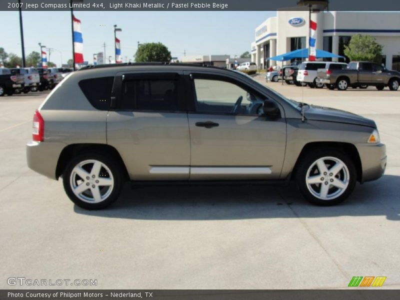 Light Khaki Metallic / Pastel Pebble Beige 2007 Jeep Compass Limited 4x4