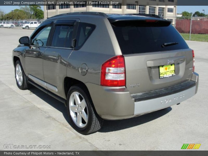 Light Khaki Metallic / Pastel Pebble Beige 2007 Jeep Compass Limited 4x4