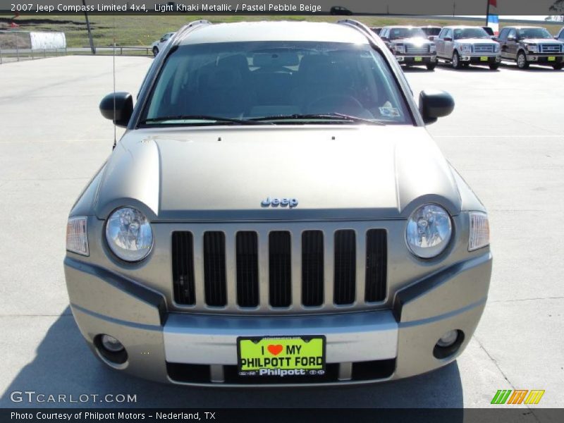 Light Khaki Metallic / Pastel Pebble Beige 2007 Jeep Compass Limited 4x4