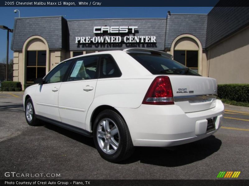 White / Gray 2005 Chevrolet Malibu Maxx LS Wagon