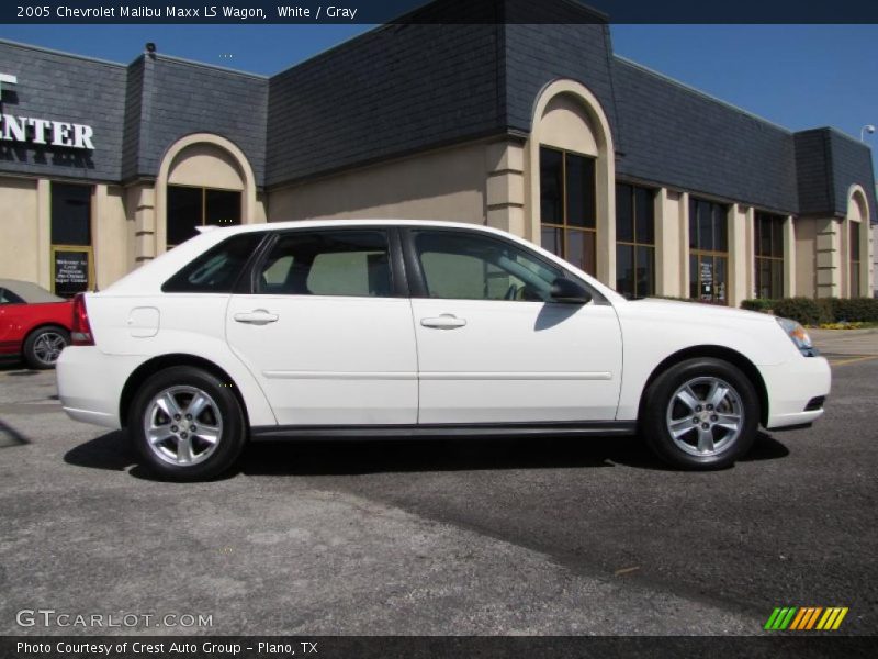 White / Gray 2005 Chevrolet Malibu Maxx LS Wagon