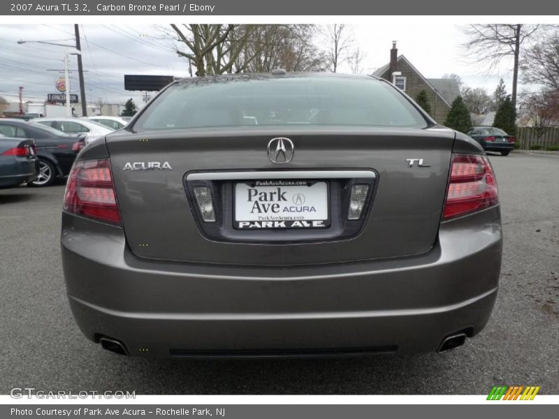 Carbon Bronze Pearl / Ebony 2007 Acura TL 3.2
