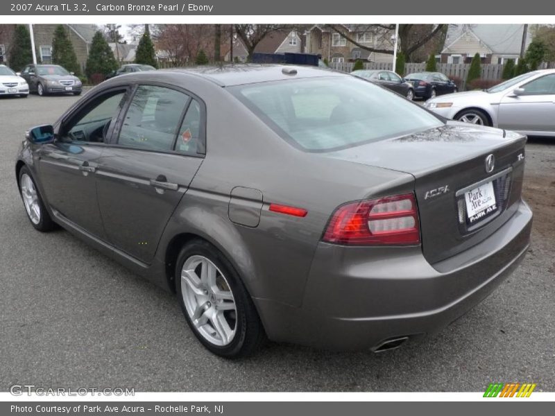 Carbon Bronze Pearl / Ebony 2007 Acura TL 3.2