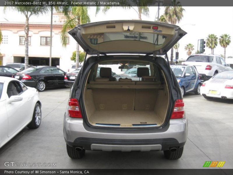 Pewter Metallic / Macadamia 2007 Mercedes-Benz ML 350 4Matic