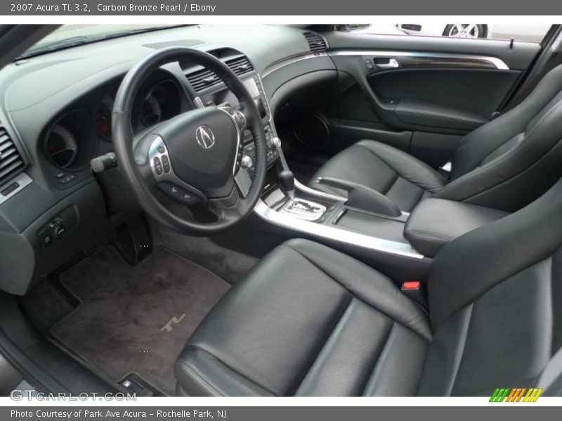 Carbon Bronze Pearl / Ebony 2007 Acura TL 3.2