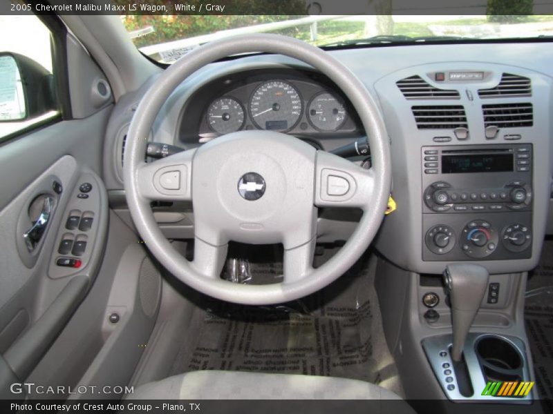 White / Gray 2005 Chevrolet Malibu Maxx LS Wagon